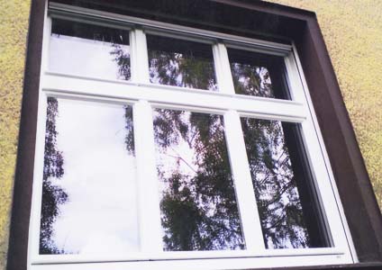 Retro-Fenster Holz